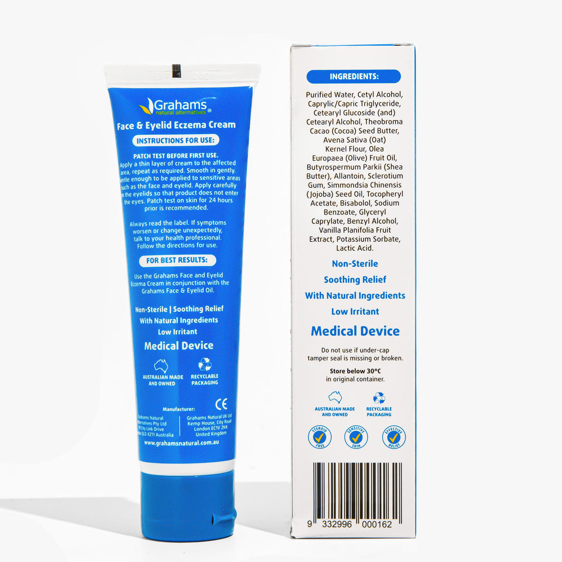 Face & Eyelid Eczema Cream